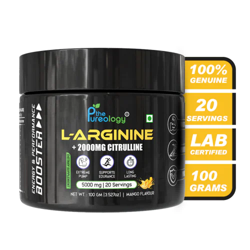 L-Arginine + 2000 MG Citrulline ( Mango, 100gm)